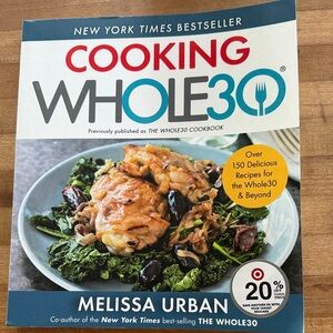 Cooking Whole30 Cookbook by Melissa Urban used in very good condition